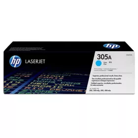   CE411A Lézertoner LaserJet Pro 300 MFP M375 nyomtatóhoz, HP 305A, cián, 2,6k