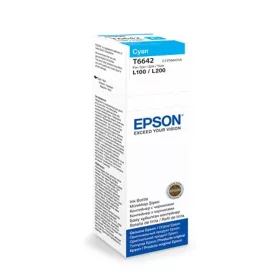   T66424A10 Tinta L100, 200mfp nyomtatókhoz, EPSON, cián, 70ml