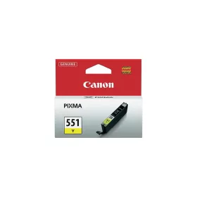   CLI-551Y Tintapatron Pixma iP7250, MG5450 nyomtatókhoz, CANON, sárga, 7ml
