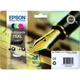   T16364010 Tintapatron multipack Workforce WF2540WF nyomtatóhoz, EPSON, b+c+m+y, 32,4ml - 4db