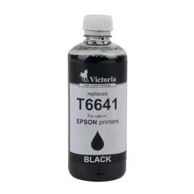   T66414 Tinta, L100, 200mfp nyomtatókhoz, VICTORIA TECHNOLOGY, fekete, 100ml