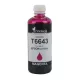 T66434 Tinta, L100, 200mfp nyomtatókhoz, VICTORIA TECHNOLOGY, magenta, 100ml