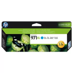   CN626AE Tintapatron OfficeJet Pro X451, X476, X551, X576 nyomtatókhoz, HP 971xl, cián, 6,6k