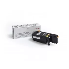   106R02762 Lézertoner Phaser 6020, 6027 nyomtatókhoz, XEROX, sárga, 1k