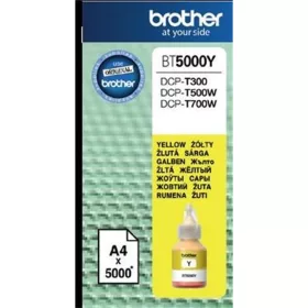   BT5000Y Tinta DCP T-300, 500W, 700W nyomtatókhoz, BROTHER, sárga, 5k