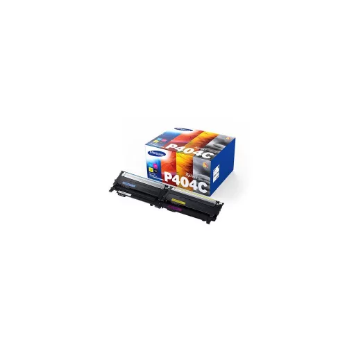 CLT-P404C Lézertoner multipack SL C430W, SL C480W nyomtatókhoz, SAMSUNG, b+c+m+y 1,5k + 3x1k