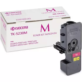   TK5230 Lézertoner M5521CDN, 5521CDW, P5021CDN, 5021CDW nyomtatókhoz, KYOCERA, magenta, 2,2k