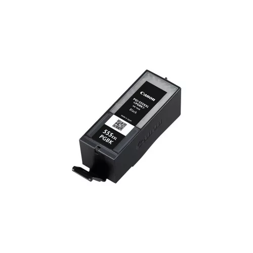 PGI-555XXL Tintapatron CANON, Pixma iX6850 és MX925 nyomtatókhoz, CANON, fekete, 37 ml, 1k