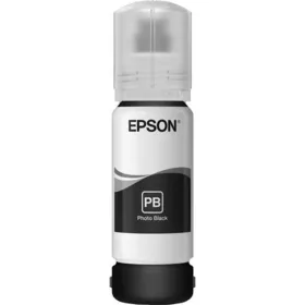   T00R140 Tinta EcoTank L7160, L7180 nyomtatókhoz, EPSON, fotó fekete, 70 ml