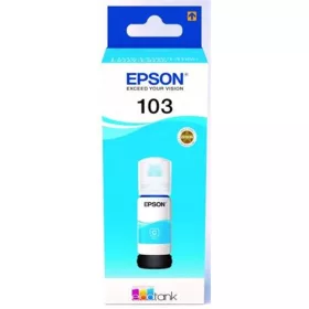   T00S24A Tinta EcoTank L3110, L3150, L1110 nyomtatókhoz, EPSON 103, cián, 65 ml