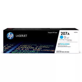   W2211A Lézertoner Color LaserJet Pro M182N, M183FW nyomtatókhoz, HP 207A, cián, 1,25k