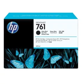   CM991A Tintapatron DesignJet T7100 nyomtatóhoz, HP 761, matt fekete, 400 ml