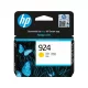 4K0U5NE Tintapatron Officejet Pro 8120e, 8130e nyomtatókhoz, HP 924, sárga, 400 oldal