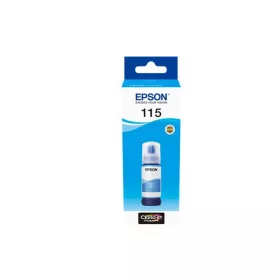   T07D24 Tinta, EcoTank L8160, L8180 nyomtatókhoz, EPSON, cián, 70 ml