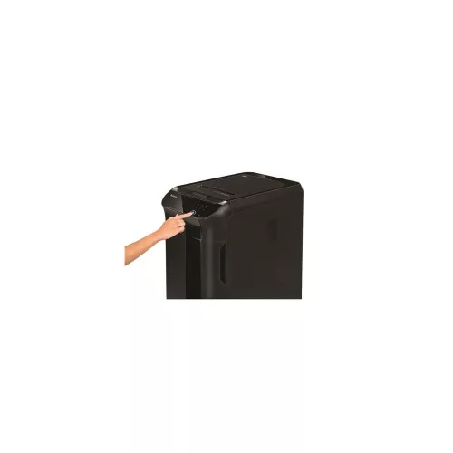 Iratmegsemmisítő, mikrokonfetti, 550 lap, FELLOWES "AutoMax 600M", fekete
