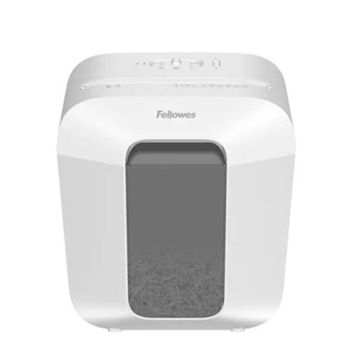 Iratmegsemmisítő, konfetti, 6 lap, FELLOWES "Powershred® LX25" fehér