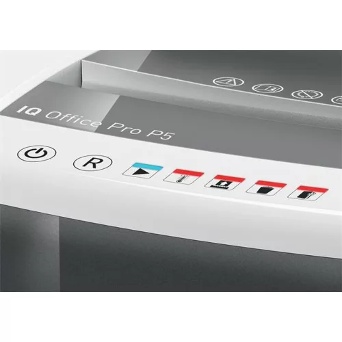 Iratmegsemmisítő, mikrokonfetti, 7 lap, LEITZ "IQ Office Pro P5+"
