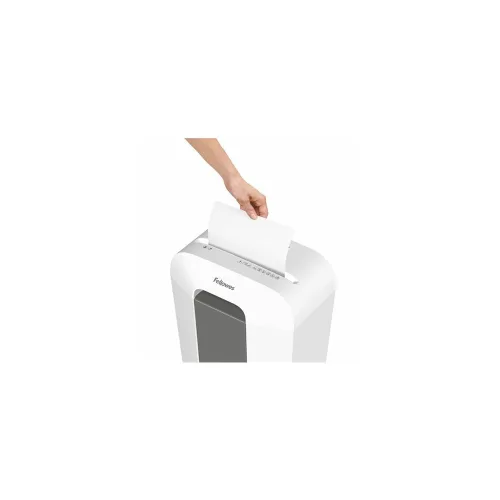 Iratmegsemmisítő, konfetti, 9 lap, FELLOWES "Powershred® LX50" fehér