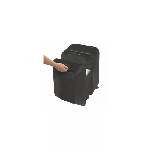 Iratmegsemmisítő, mikrokonfetti, 11 lap, FELLOWES "Powershred LX201", fekete