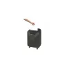 Iratmegsemmisítő, mikrokonfetti, 11 lap, FELLOWES "Powershred LX201", fekete