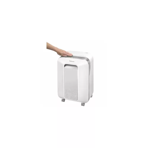 Iratmegsemmisítő, mikrokonfetti, 11 lap, FELLOWES "Powershred LX201", fehér