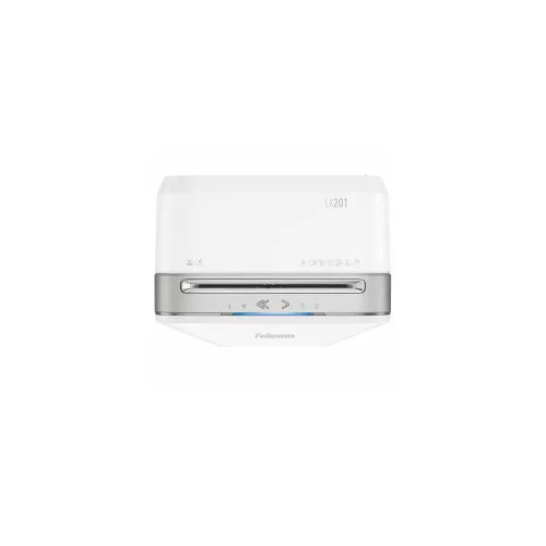 Iratmegsemmisítő, mikrokonfetti, 11 lap, FELLOWES "Powershred LX201", fehér