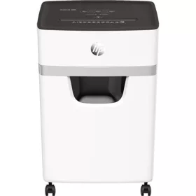   Iratmegsemmisítő, mikrokonfetti, 10 lap, HP "Oneshred 10MC", világosszürke