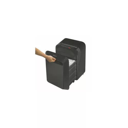 Iratmegsemmisítő, mikrokonfetti, 14 lap FELLOWES "Powershred LX211", fekete