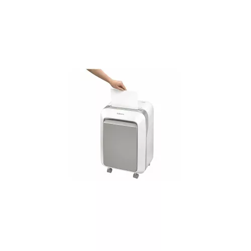 Iratmegsemmisítő, mikrokonfetti, 14 lap, FELLOWES "Powershred LX211", fehér
