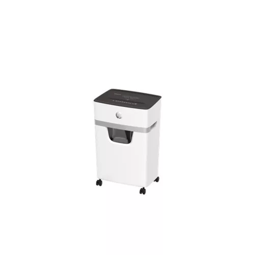 Iratmegsemmisítő, konfetti, 15 lap, HP "Oneshred 15CC", világosszürke