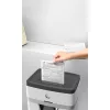 Iratmegsemmisítő, konfetti, 18 lap, HP "Oneshred 18CC", világosszürke