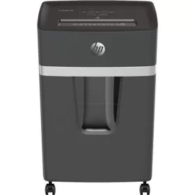   Iratmegsemmisítő, konfetti, 15 lap, HP "Pro Shredder 15CC", sötétszürke