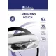 Meleglamináló fólia, 75 mikron, A4, fényes, VICTORIA OFFICE - 100db
