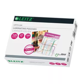   Meleglamináló fólia, 125 mikron, A7, fényes, LEITZ "iLam" - 100db