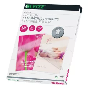   Meleglamináló fólia, 125 mikron, A4, fényes, UDT technológiával, LEITZ "iLam" - 100db