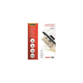   Meleglamináló fólia, 125 mikron, A3, fényes, FELLOWES - 25db