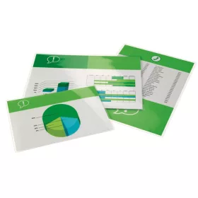 Meleglamináló fólia, 100 mikron, A4, fényes, GBC - 100db
