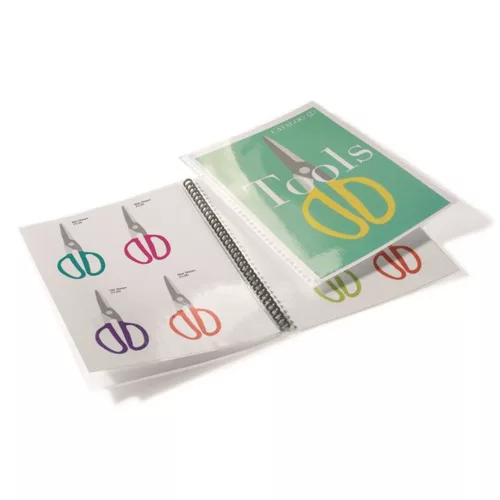 Meleglamináló fólia, 125 mikron, A4, fényes, lefűzhető, GBC - 100db
