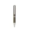 Golyóstoll, 0,24 mm, teleszkópos, metálszürke tolltest, ZEBRA "SL-F1", kék