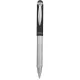 Golyóstoll, 0,24 mm, teleszkópos, rozsdamentes acél, grafitszürke tolltest, ZEBRA "Telescopic Metal Stylus", kék