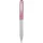 Golyóstoll, 0,24 mm, teleszkópos, rozsdamentes acél, pink tolltest, ZEBRA "Telescopic Metal Stylus", kék