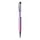 Golyóstoll, világoslila, felül világoslila SWAROVSKI® kristállyal töltve, 14 cm, ART CRYSTELLA®