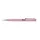 Golyóstoll, Crystals from SWAROVSKI®, rózsaszín, középen pink kristályokkal töltve, ART CRYSTELLA®, 14cm