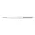 Golyóstoll, fehér "Lille Pen", fehér SWAROVSKI® kristállyal, 14cm, ART CRYSTELLA®