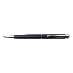   Golyóstoll, fekete "Lille Pen", fehér SWAROVSKI® kristállyal, 14cm, ART CRYSTELLA®
