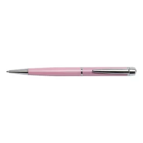   Golyóstoll, rózsaszín "Lille Pen", fehér SWAROVSKI® kristállyal, 14cm, ART CRYSTELLA®