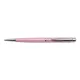 Golyóstoll, rózsaszín "Lille Pen", fehér SWAROVSKI® kristállyal, 14cm, ART CRYSTELLA®
