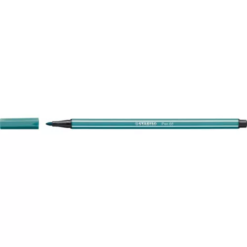 Rostirón, 1 mm, STABILO "Pen 68", türkizkék