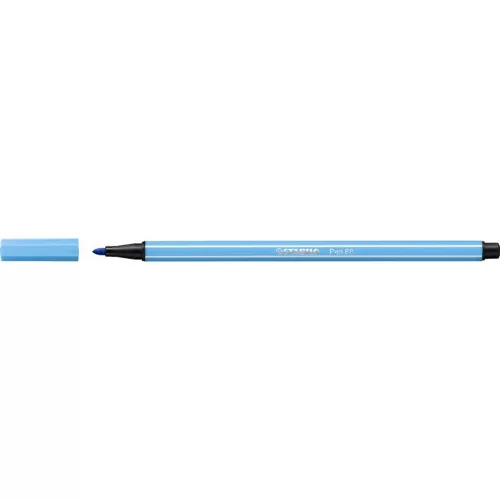 Rostirón, 1 mm, STABILO "Pen 68", azúrkék