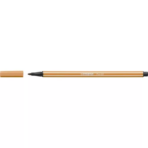 Rostirón, 1 mm, STABILO "Pen 68", sötétokker
